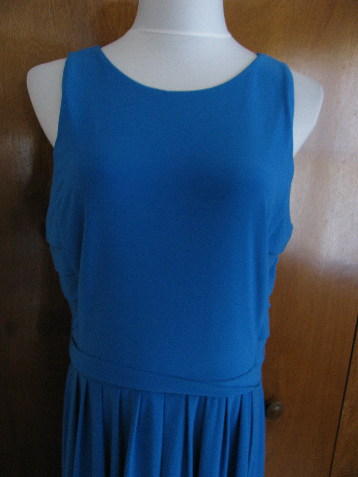 Ralph Lauren women's blue evening dress New