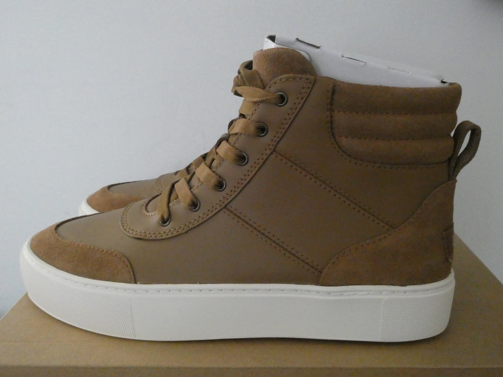 UGG Women’s Zilo High II Chestnut Waterproof Sneaker Boots Size 8, 9, 11 New