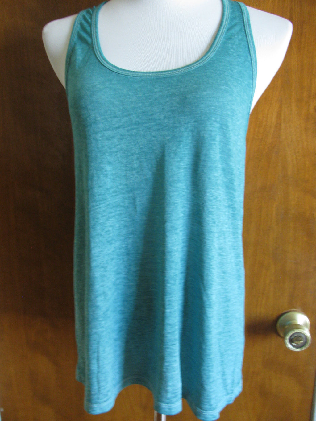Gap women’s green polyester cotton top Large New