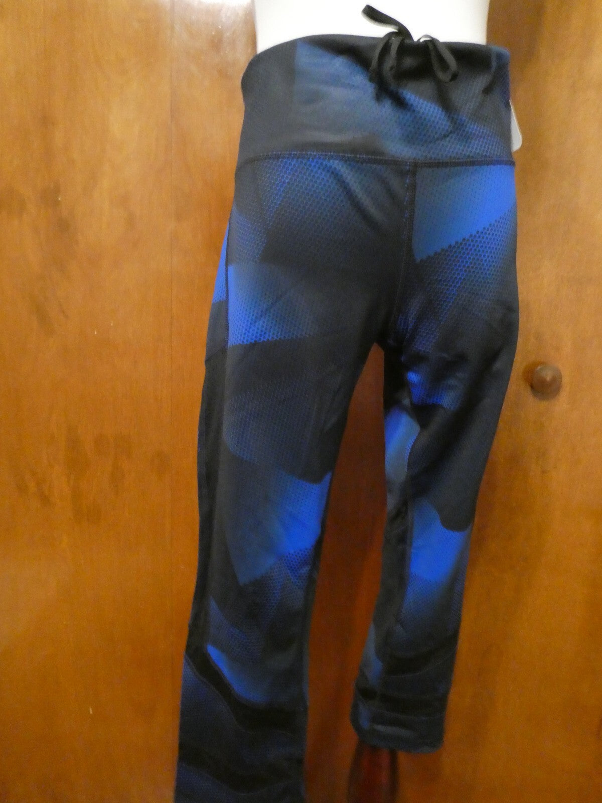GapFit G Fast Capri Women’s Active Regular Rice Leggings Navy Blue Xlarge