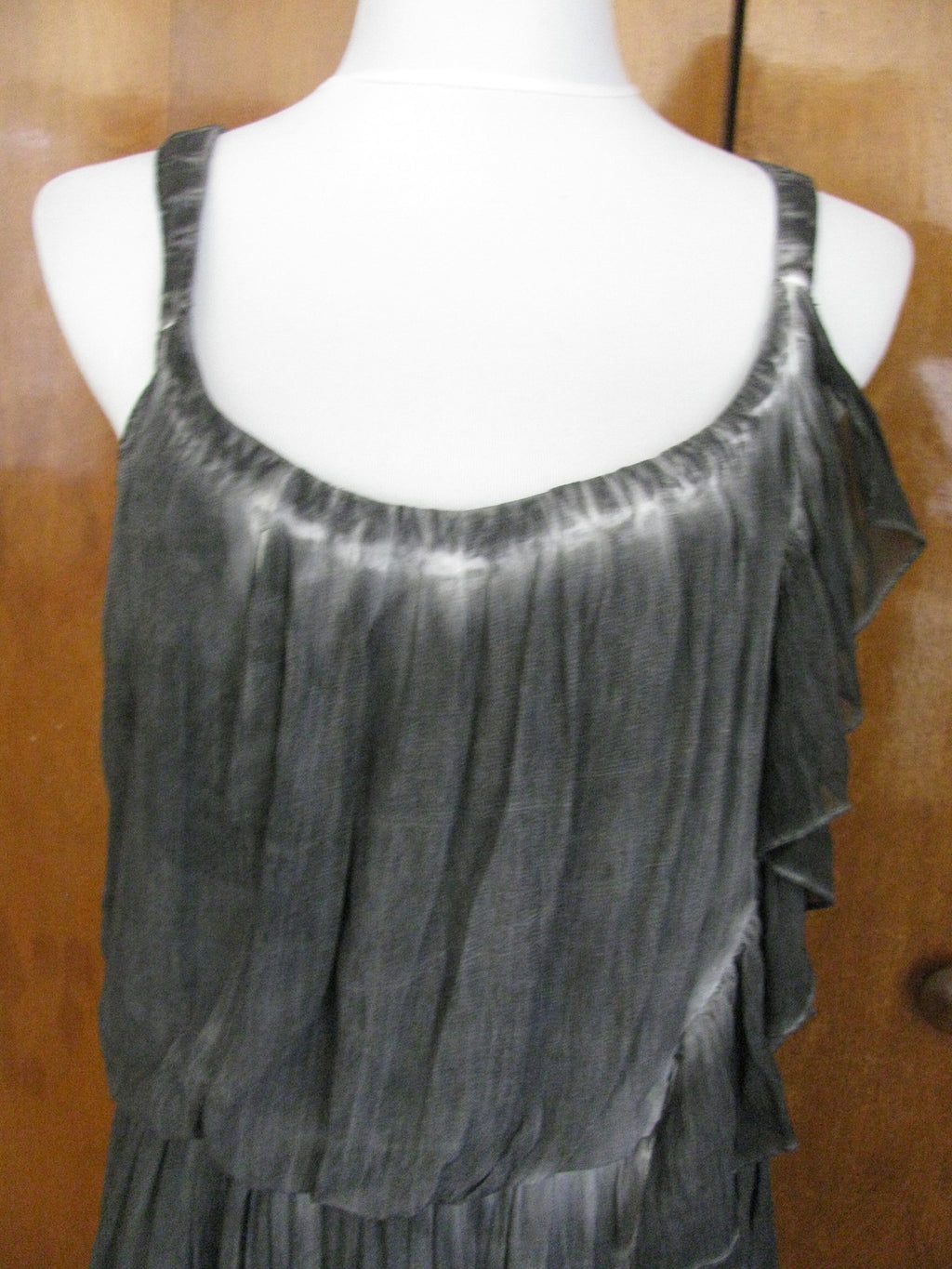 Free People Women’s Asymmetric Black Gray NWT Dress Size Large 