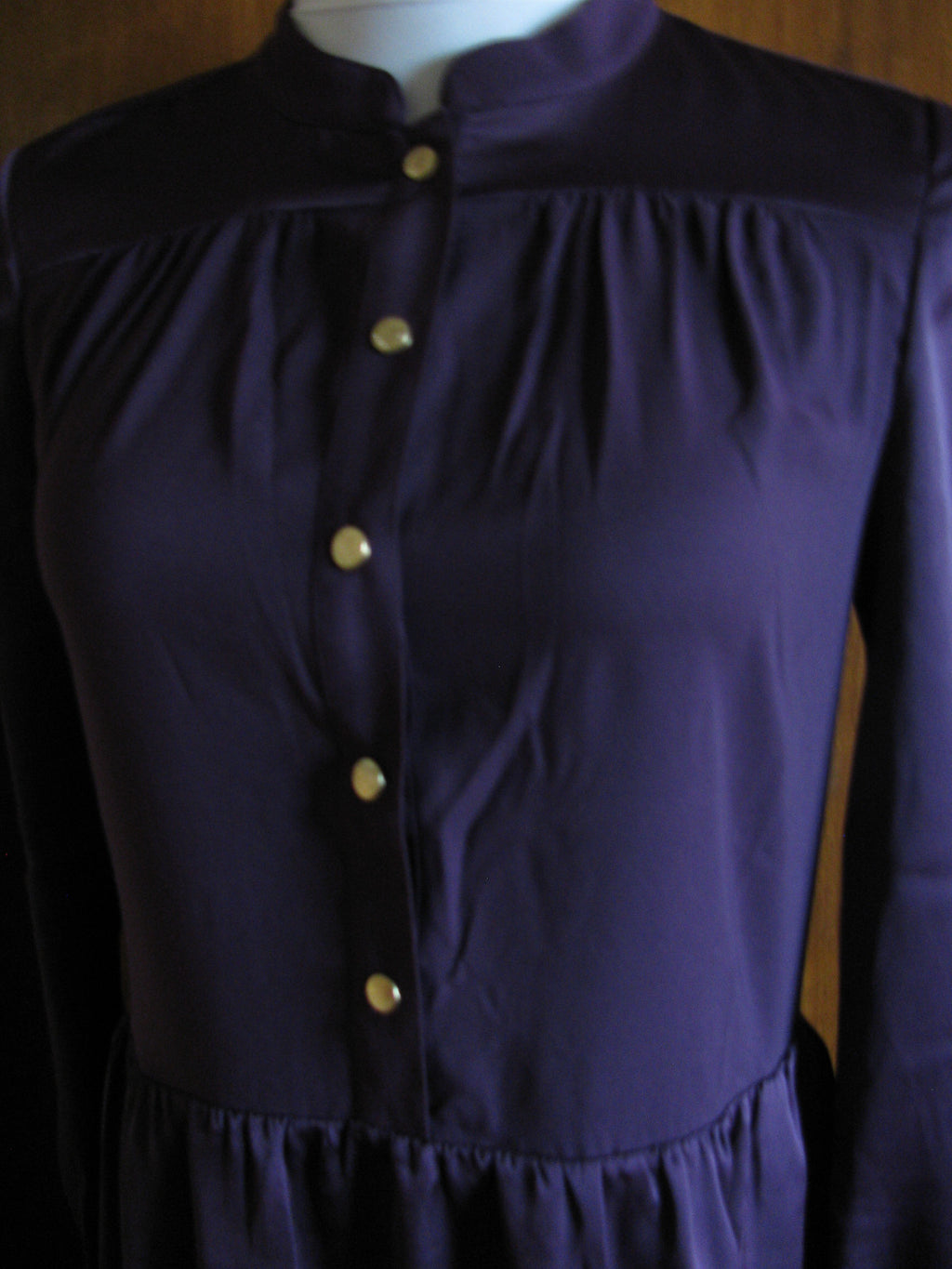 Juicy Couture LA women's blackberry shirt lined dress New Size 2, 4