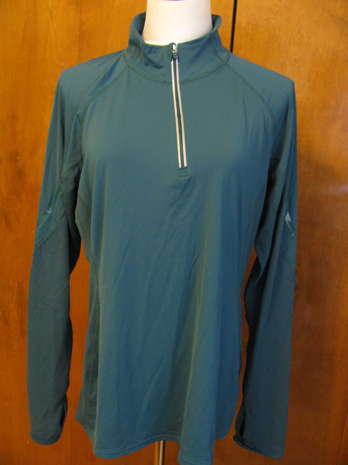 GapFit women's dark green teal fitness sweater size XLarge NWT