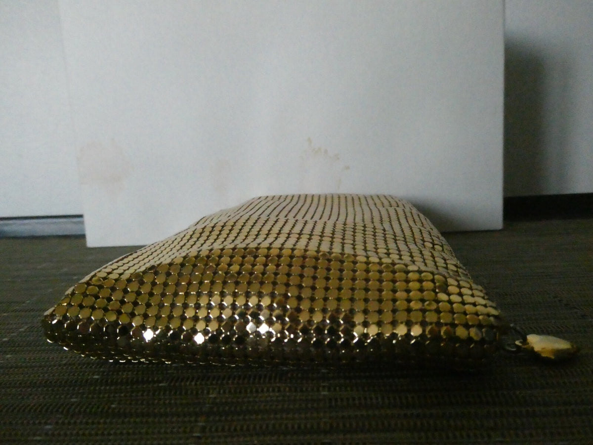 SCOOP Mesh Gold Evening Zippered Wallet NYC