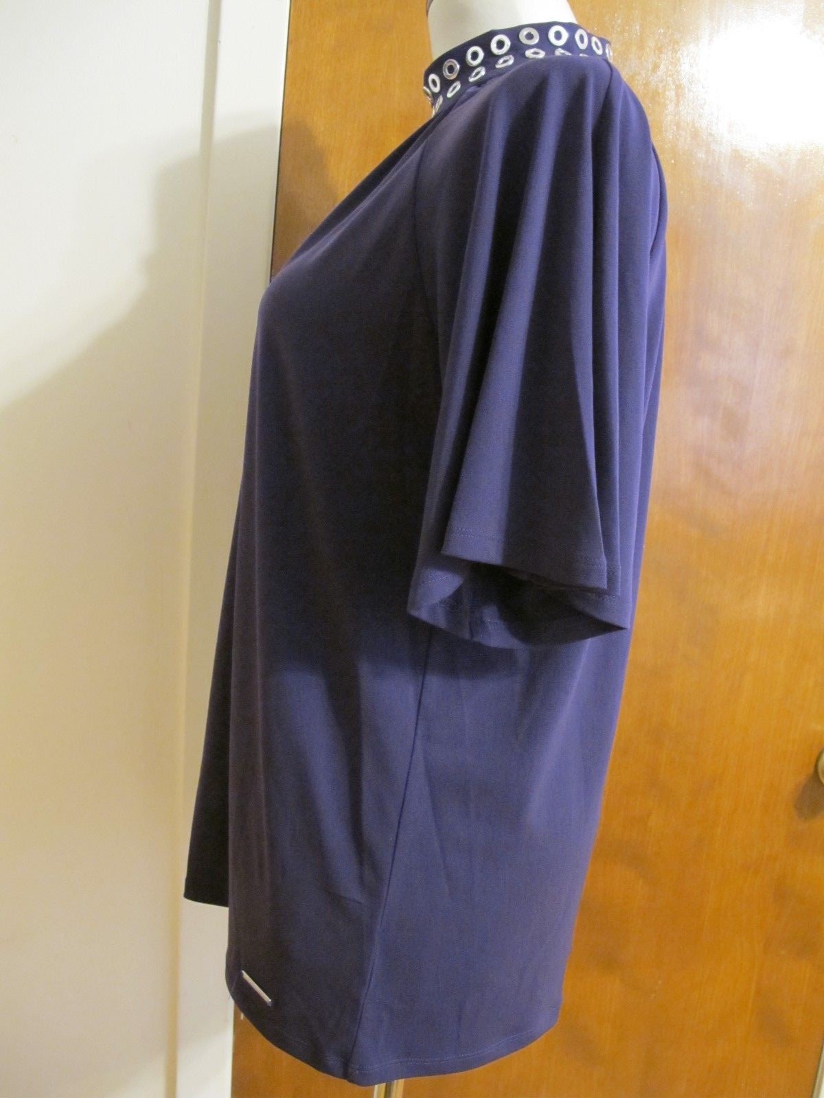 Michael Kors women’s purple detailed top size Medium New