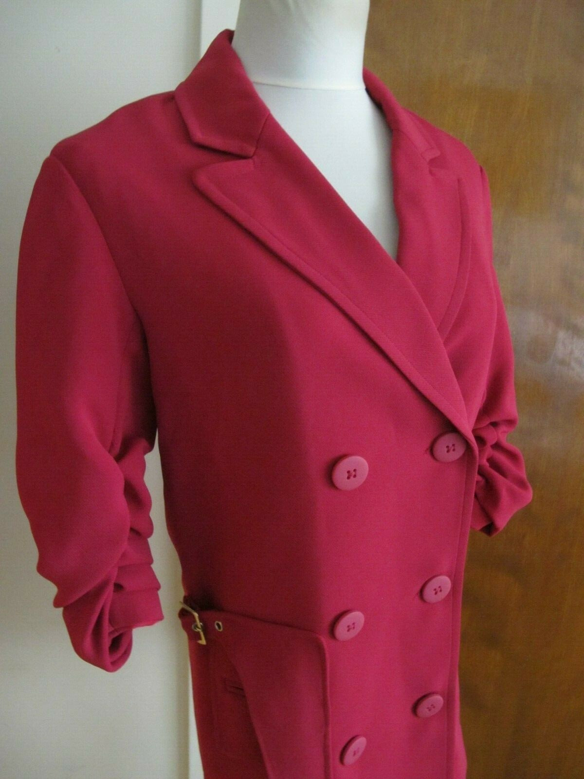 Armani Exchange Women's Red Detailed Blazer 6GYG20 YN40Z