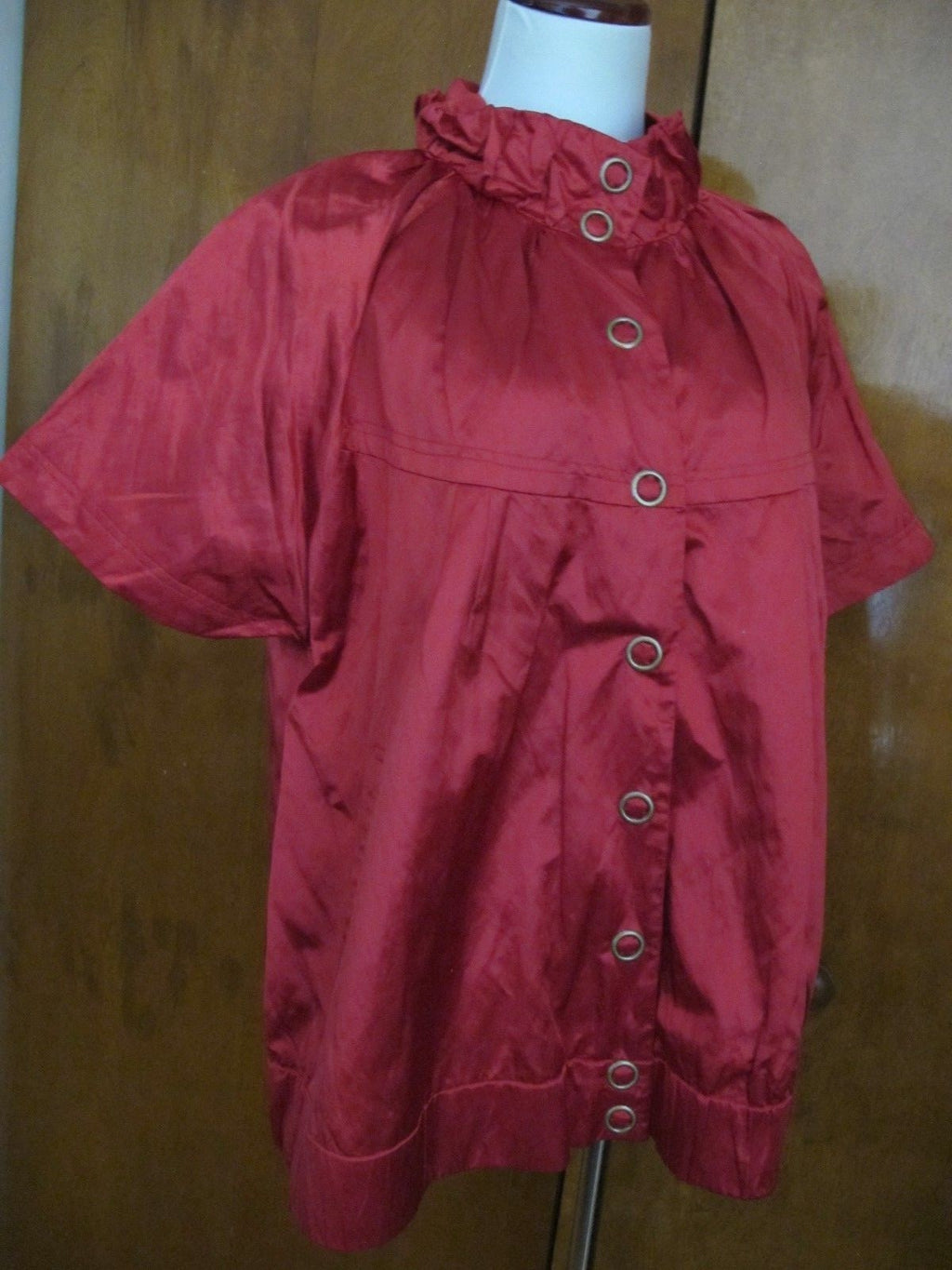 Sharagano Paris women's red lightweight lined jacket size Xlarge NWT