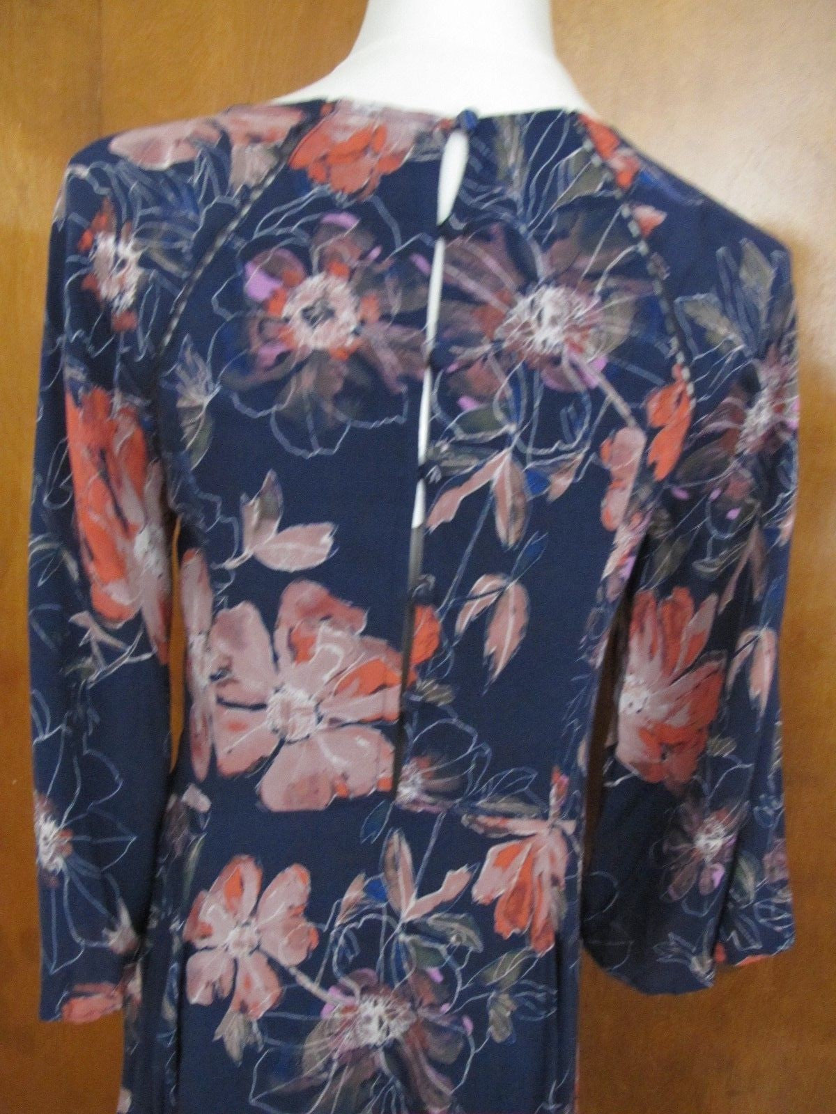 Free People women’s multi color relaxed fit short lined new soft rayon dress 2