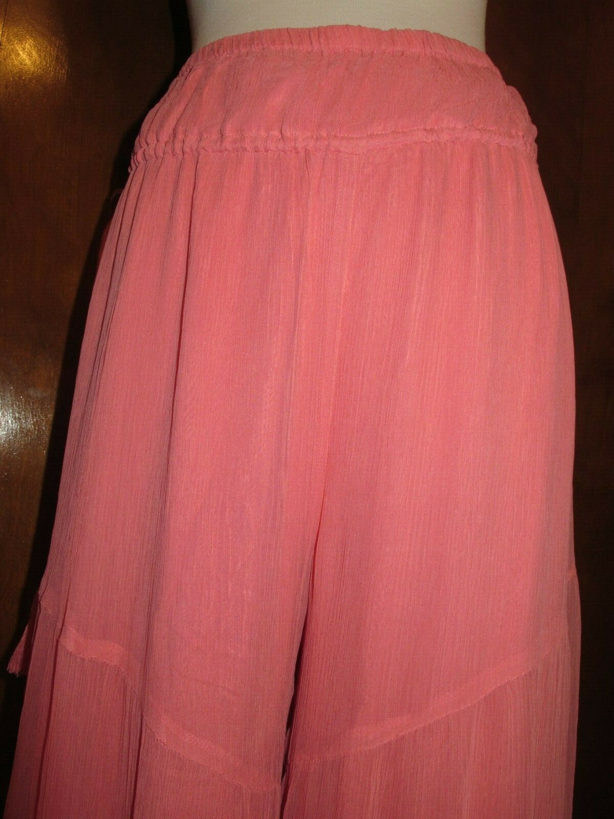Anthropologie Elevenses Women’s Pink/Rose Rockport Wide Leg Pants Medium