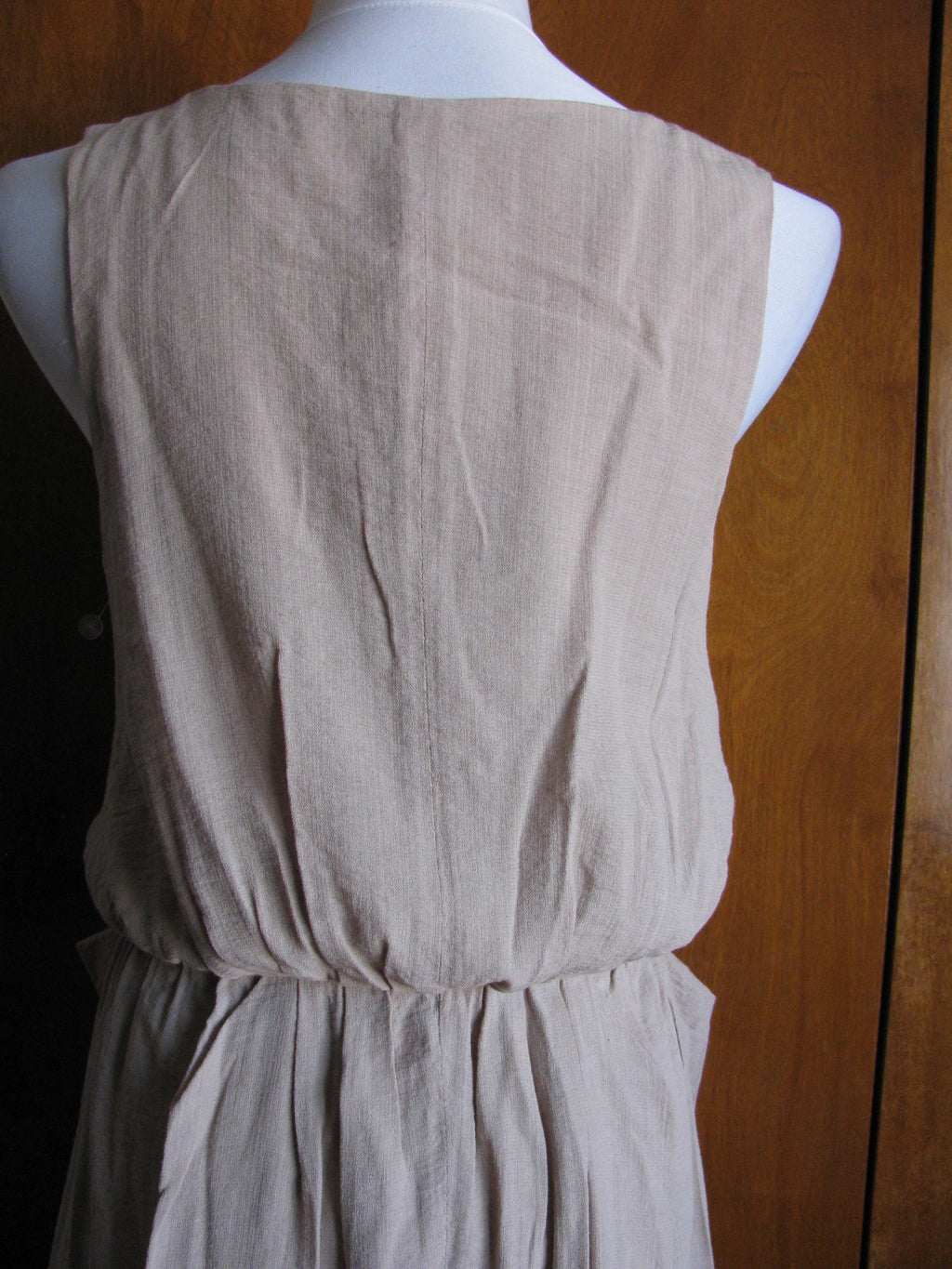 W118 By Walter Baker women’s beige scoop neck lined Anita dress New