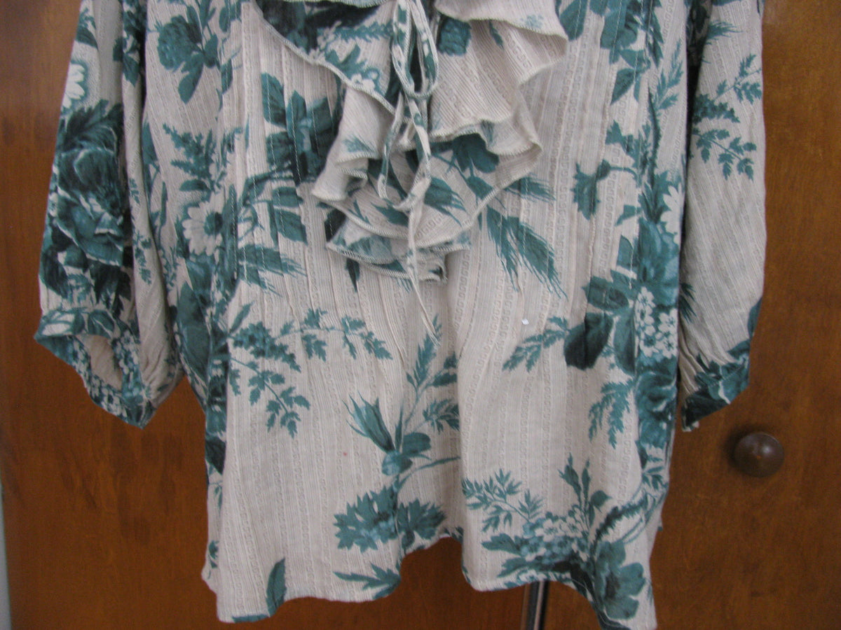 Denim & Supply women's gray green top 