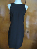 Ralph Lauren women's black white classic collared dress size 4