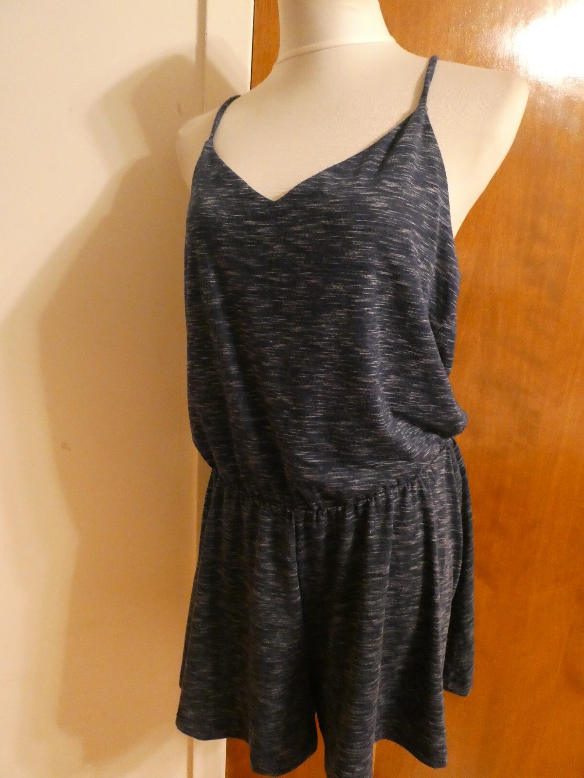 Gap Women's Navy Lined Romper Jumpsuit Large