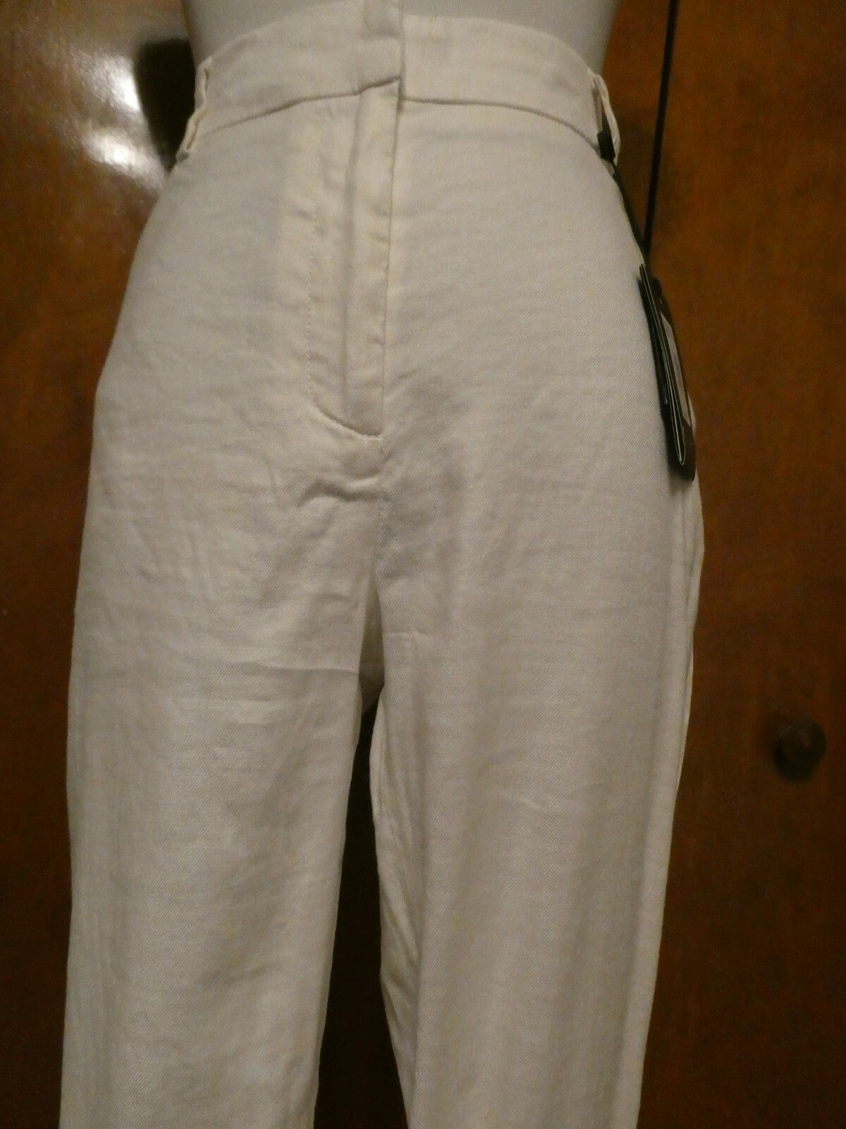 Armani Exchange Women's Tan/Natural Mid Rise Slim Pants Size 4,6,14 
