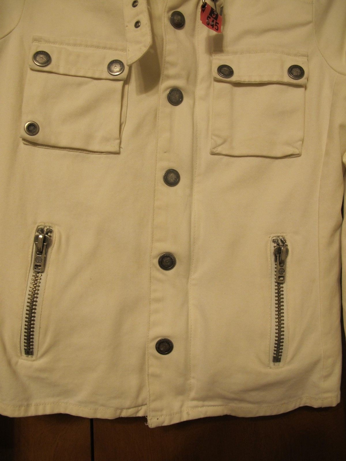 Twill Twenty Two Women’s Off White Blazer Size P