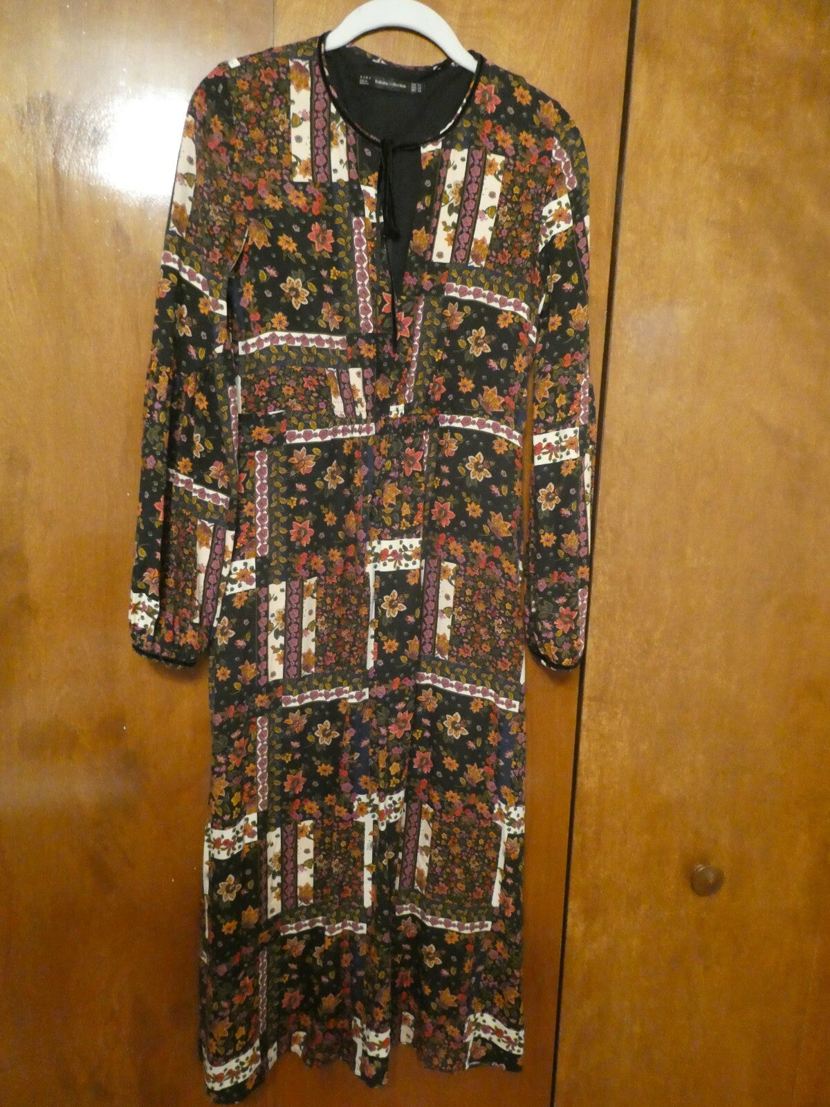 Zara Trafaluc Collection Women’s Multicolor Long Sleeves Dress Size XSmall 