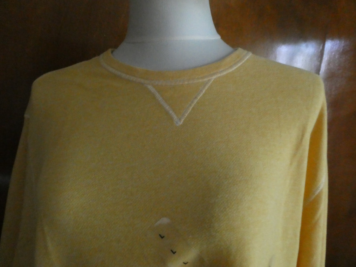 Gap Women's Cotton Blend Yellow Sweater Size Large