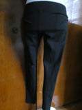 Cache Women Joggers Small Black Stretch Pants Viscose Nylon Spandex Slim Ankle