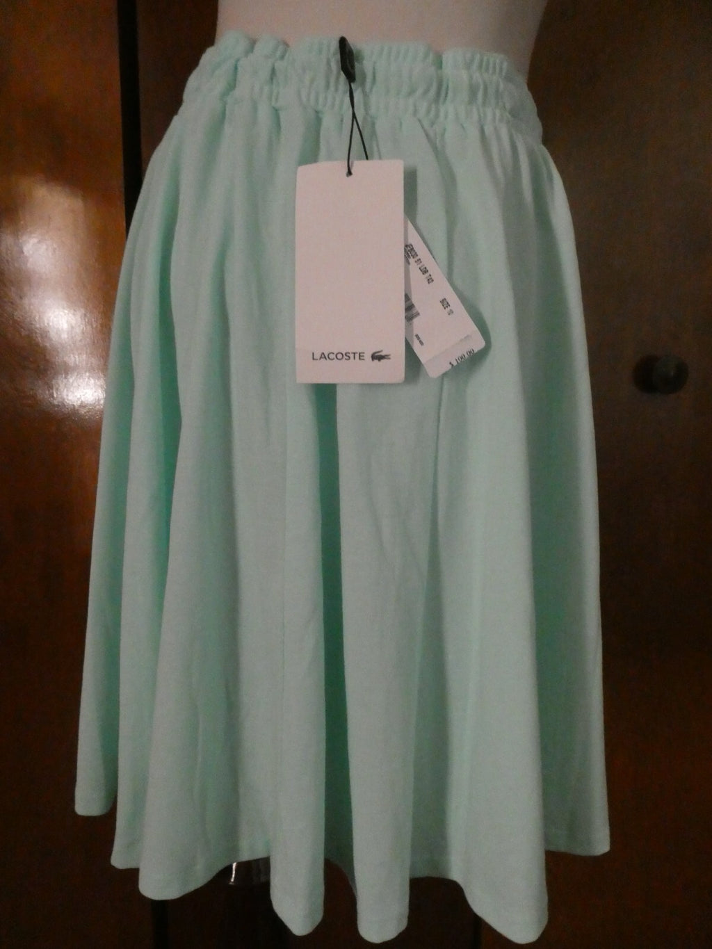 Lacoste Women's Blue Cotton Skirt Size 10