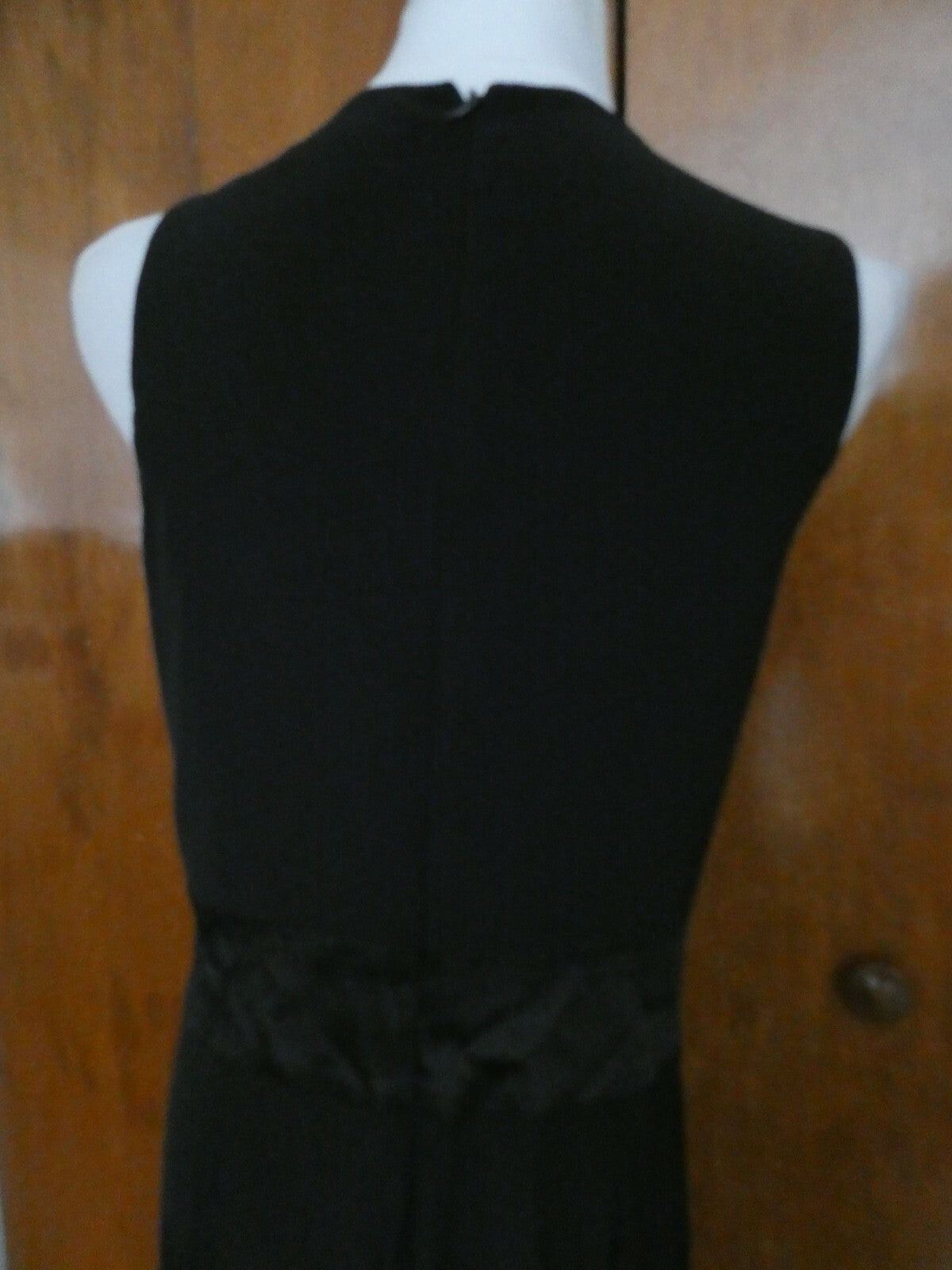 Ralph Lauren women’s black elegant neck Jersey evening dress