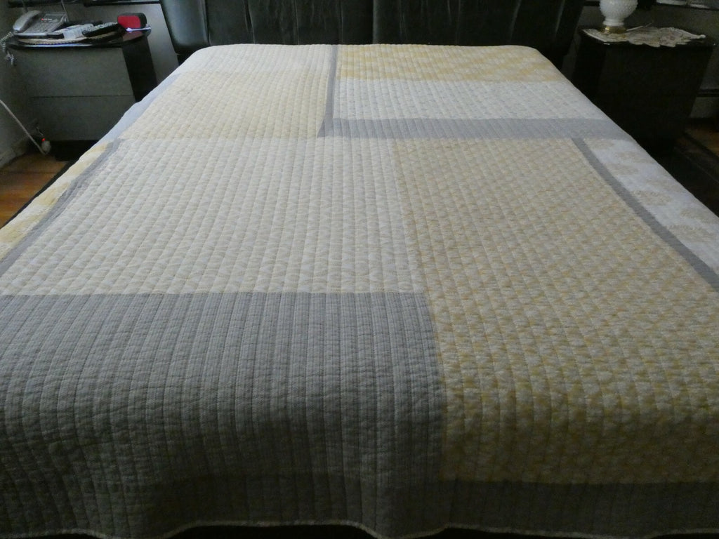 Sonoma Cotton Multicolored Full Queen Quilt With Shams 2-Piece Set Reversible 