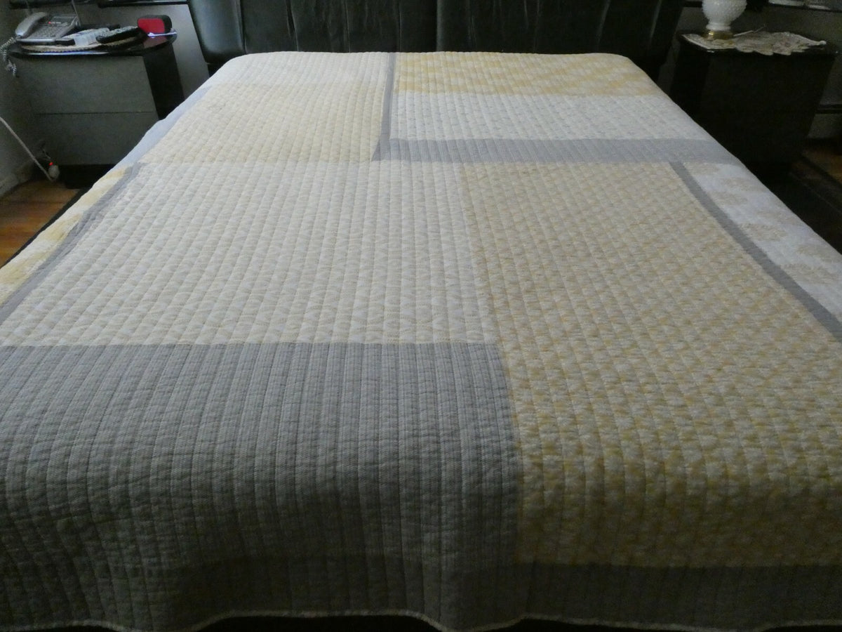 Sonoma Cotton Multicolored Full Queen Quilt With Shams 2-Piece Set Reversible 