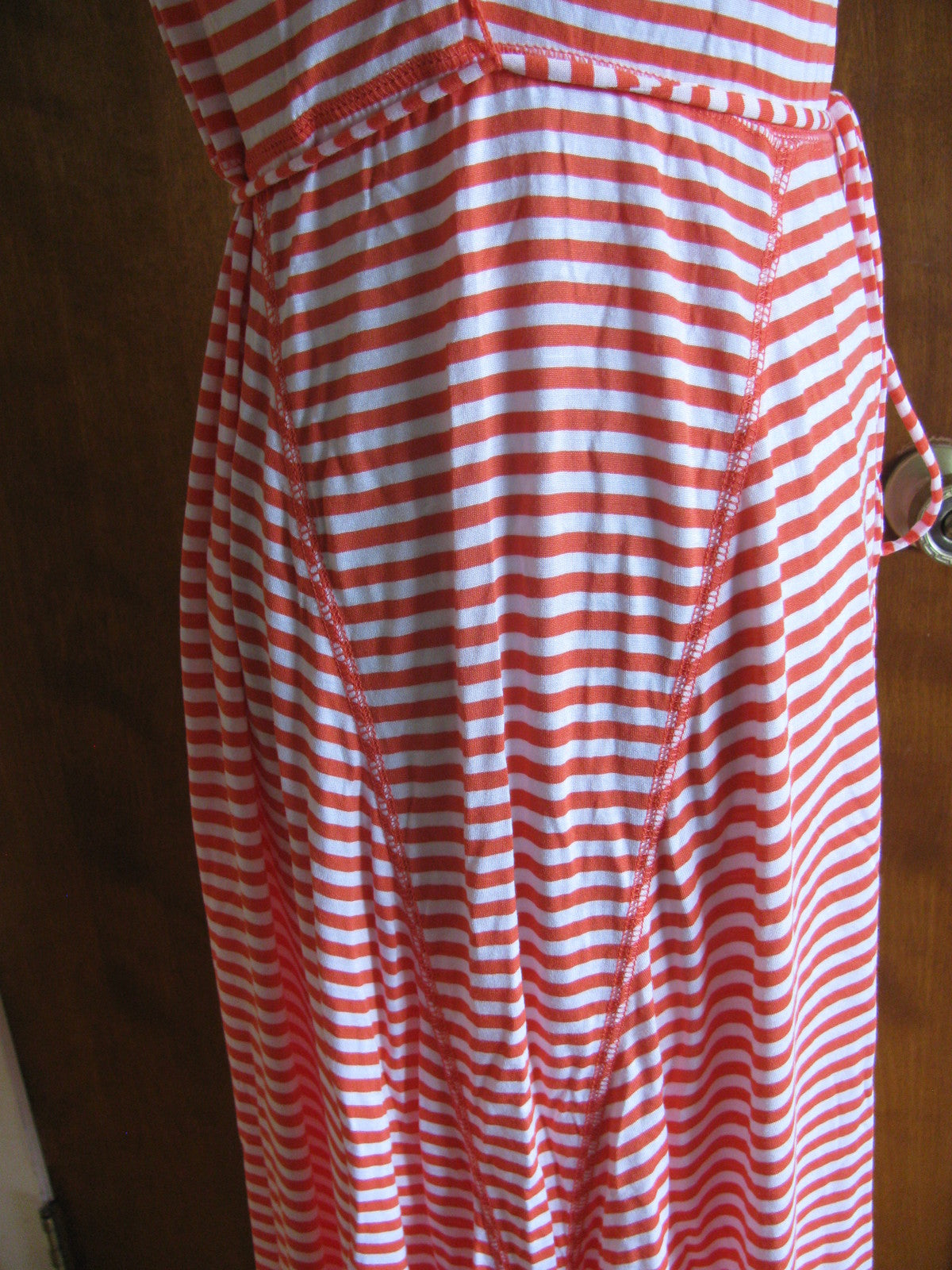 Gap Women's Red White Striped Summer Maxi Dress Size XSmall New