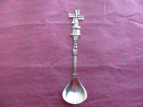 Wonderful Antique Silfor Silver 800 Ornate Tea Spoon