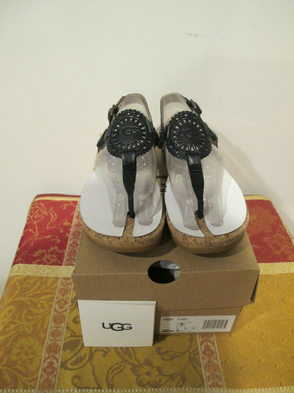 Ugg Australia women’s AYDEN II SANDAL Black size 7