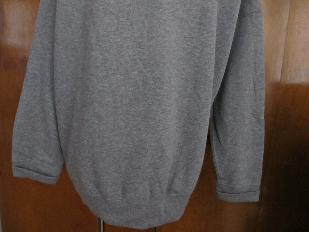 Gap Women's Flannel Cotton Gray Sweater Size Large 