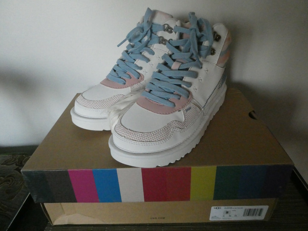 Ugg Australia Women’s Highland Multi Color Hi Top Sneakers Cali Collage US 8