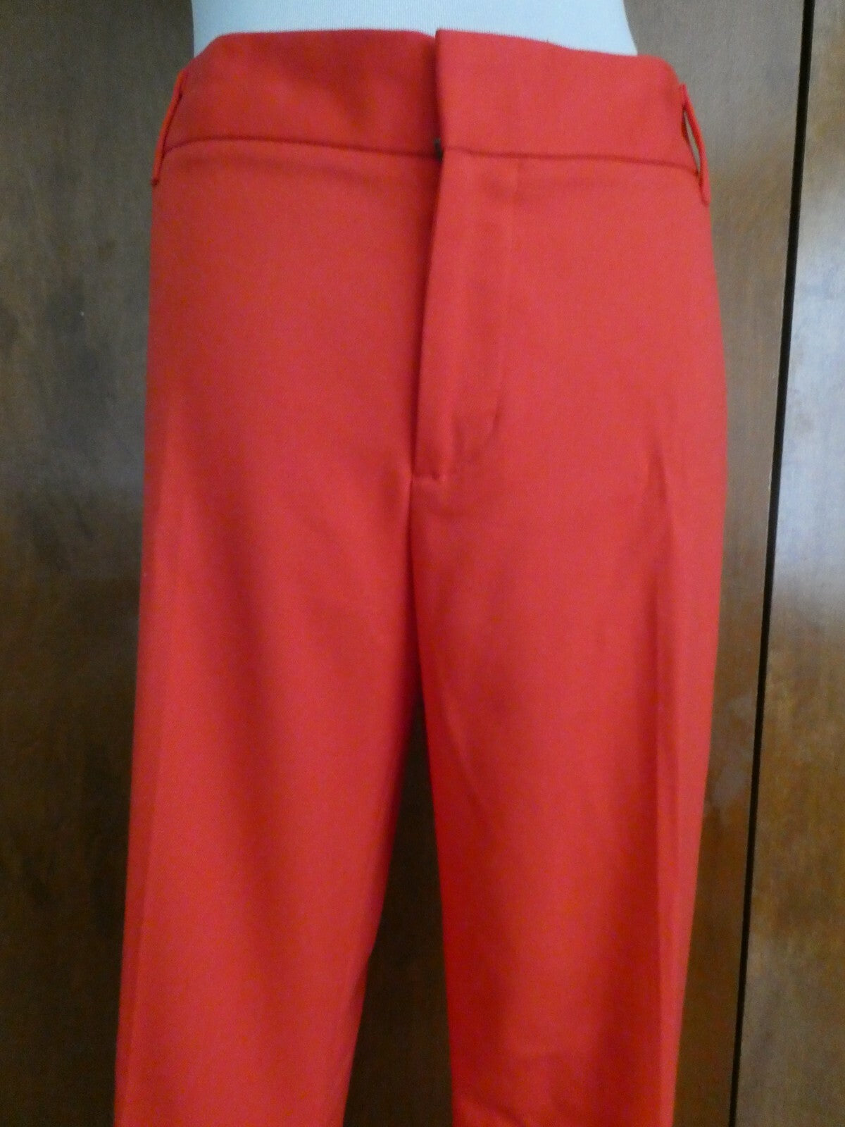 Gap Women's Slim Cropped Pants Red Size 14(fits size 12)