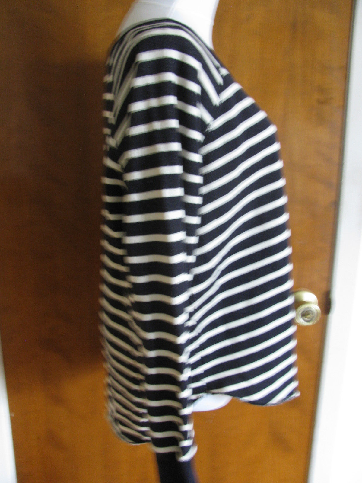 Denim & Supply Ralph Lauren women's black white cotton pullover Medium NWT
