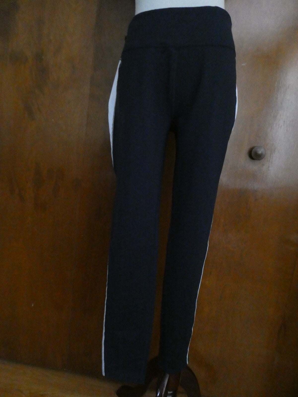 L-RL Lauren Ralph Lauren women's athletica stretch jogger navy size Large