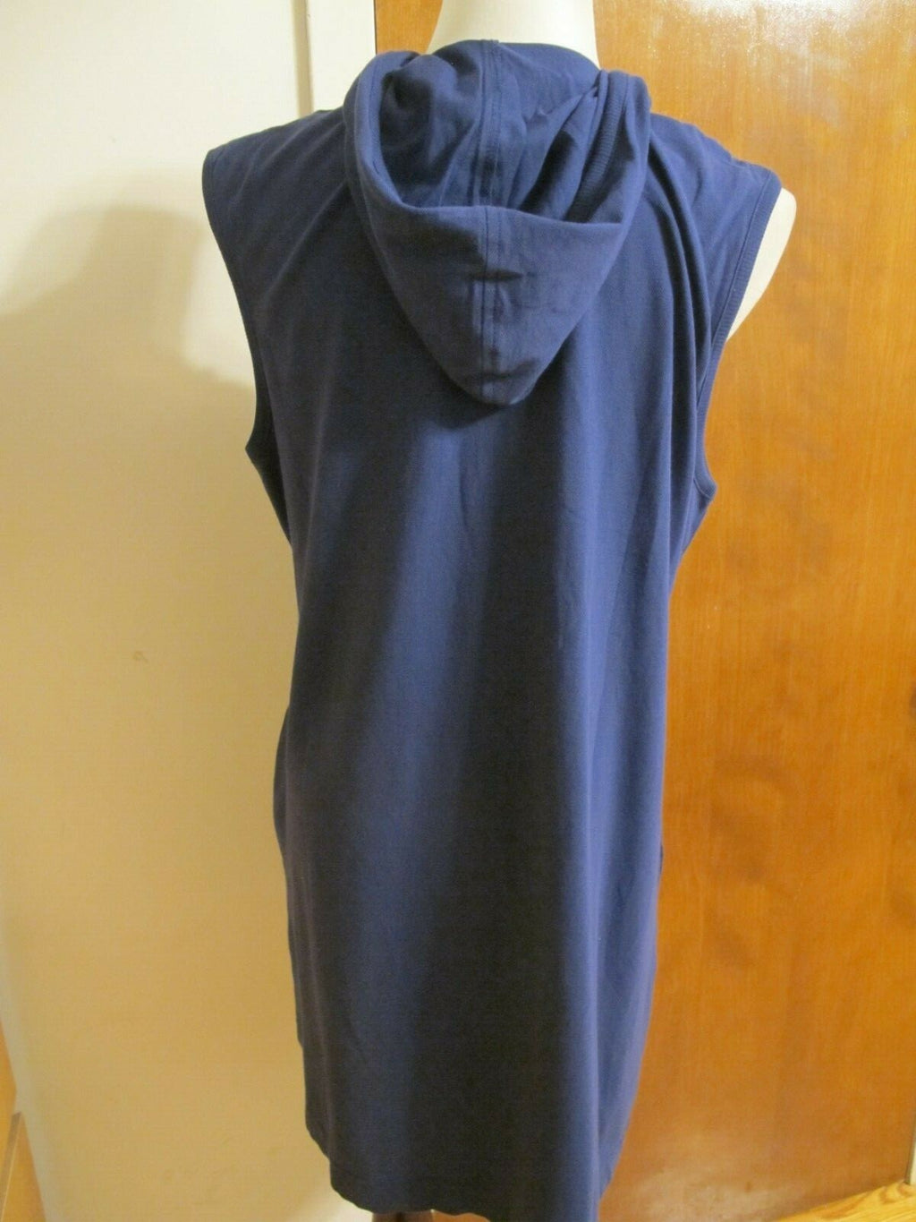 Stan Herman women's navy cotton dress Large