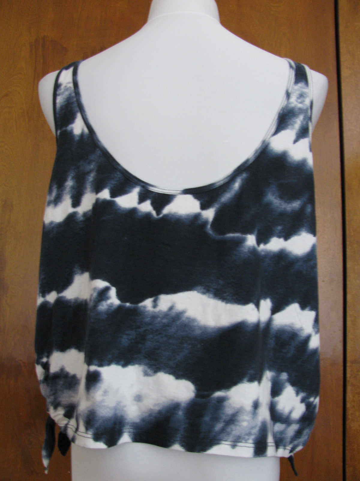 Ralph Lauren Denim & Supply women blue tie's on the Sides T-shirt Large