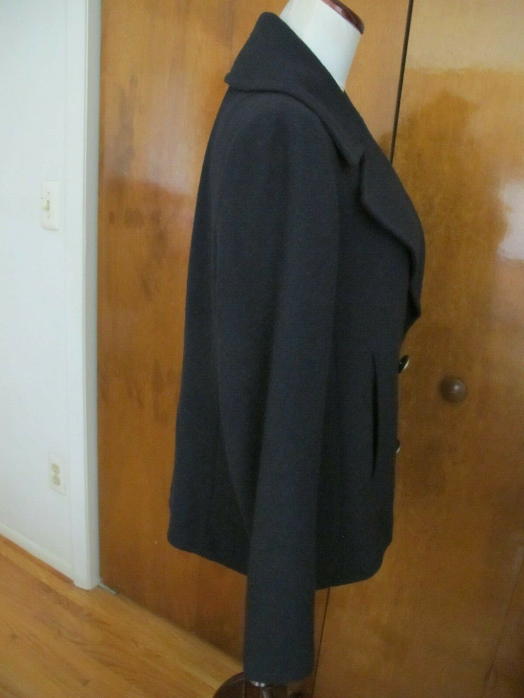 Club Monaco women’s navy 2 button lined detailed blazer jacket Large pre-owned