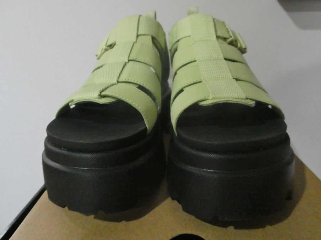 UGG Cora Women’s Caterpillar Green Platform Sandal Size US 8/UK 6/EU/ 39