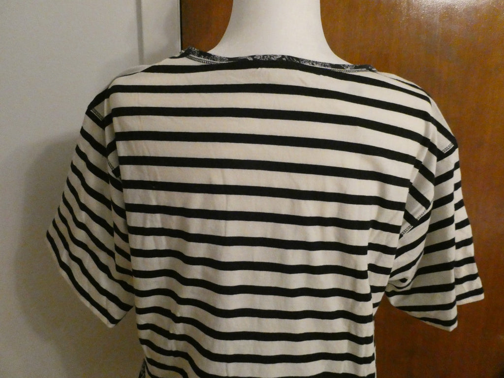 Gap women’s multicolor soft cotton short sleeve top size Large