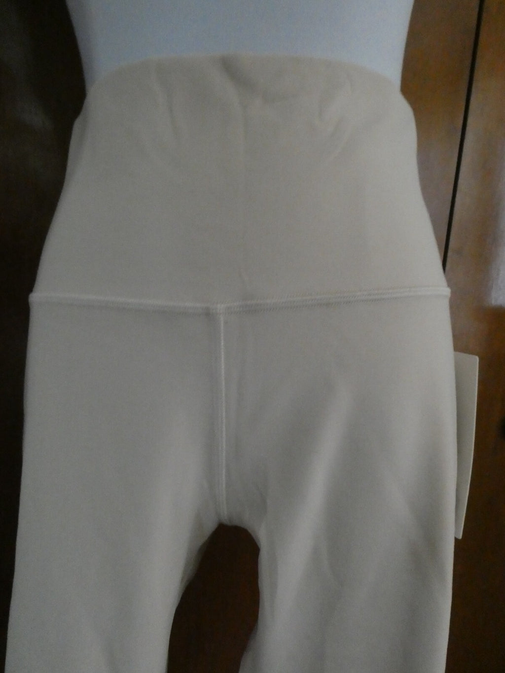 Lululemon ALIGN HR CROP 17” Women’s Beige Soft Double Lined Tights Size 14