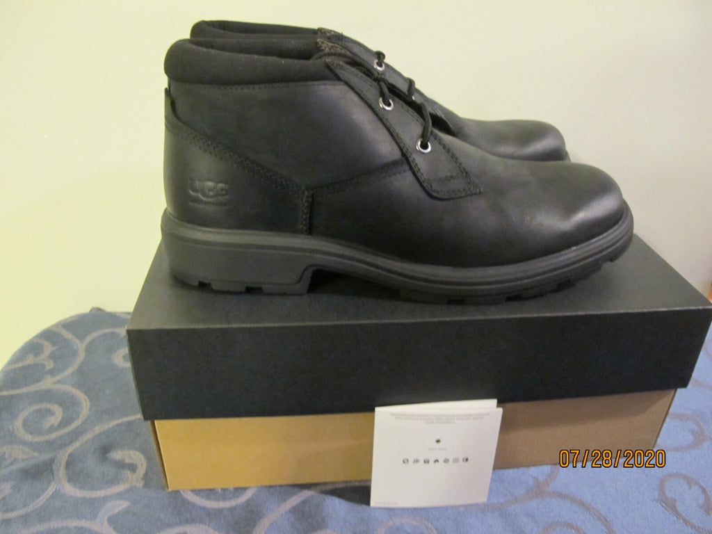 Ugg Australia Biltmore Chukka Men's Black Waterproof Boots US 10, 11, 12, 13