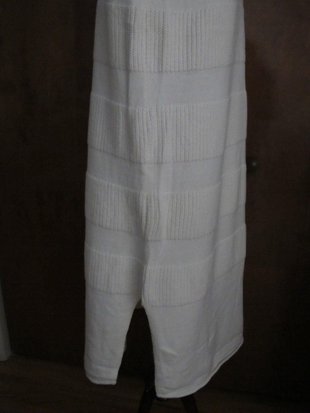 Anthropologie women’s off white dress Large NWT