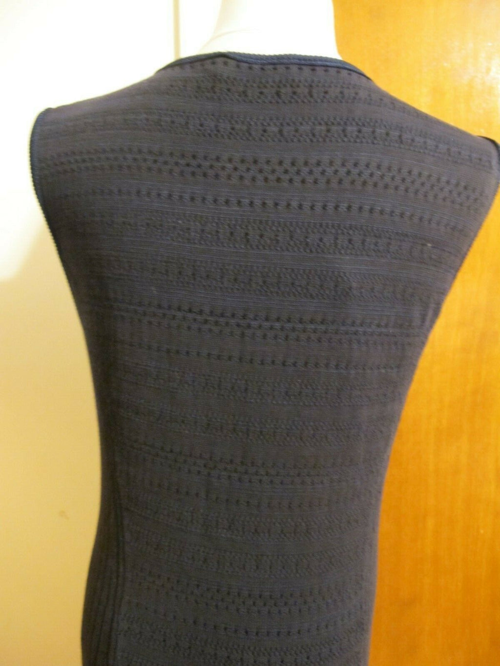 Authentic Tory Burch Women’s Navy Lined Cotton Rayon Dress Size XLarge New