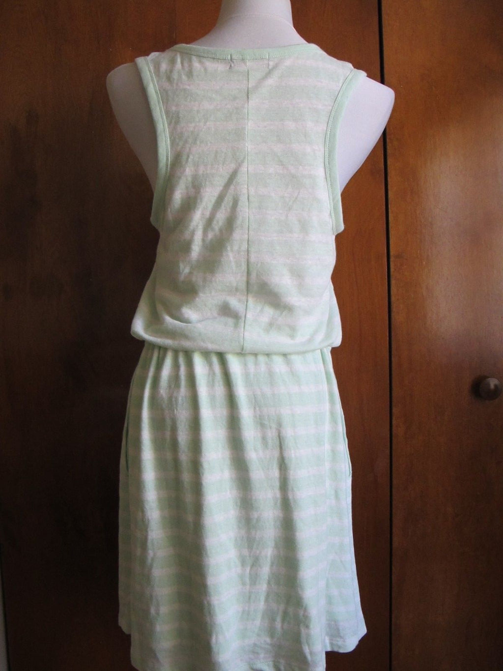 Gap women's stripped cotton linen dress size Medium 