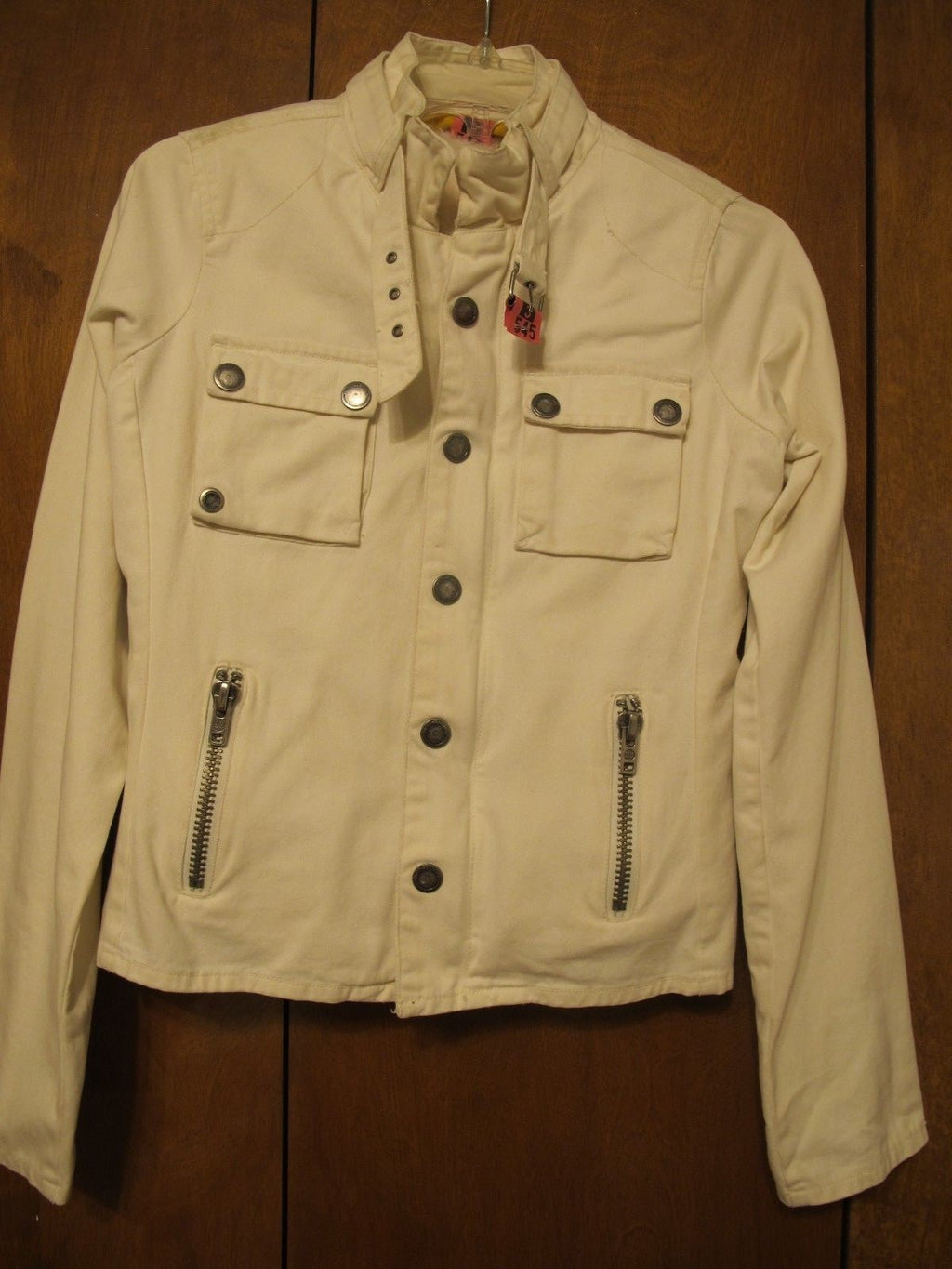 Twill Twenty Two Women’s Off White Blazer Size P