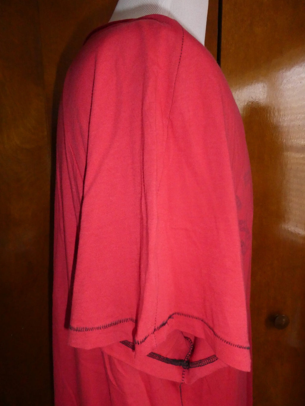7 SEVEN men’s soft 100% cotton t-shirt red size 2XL NEW