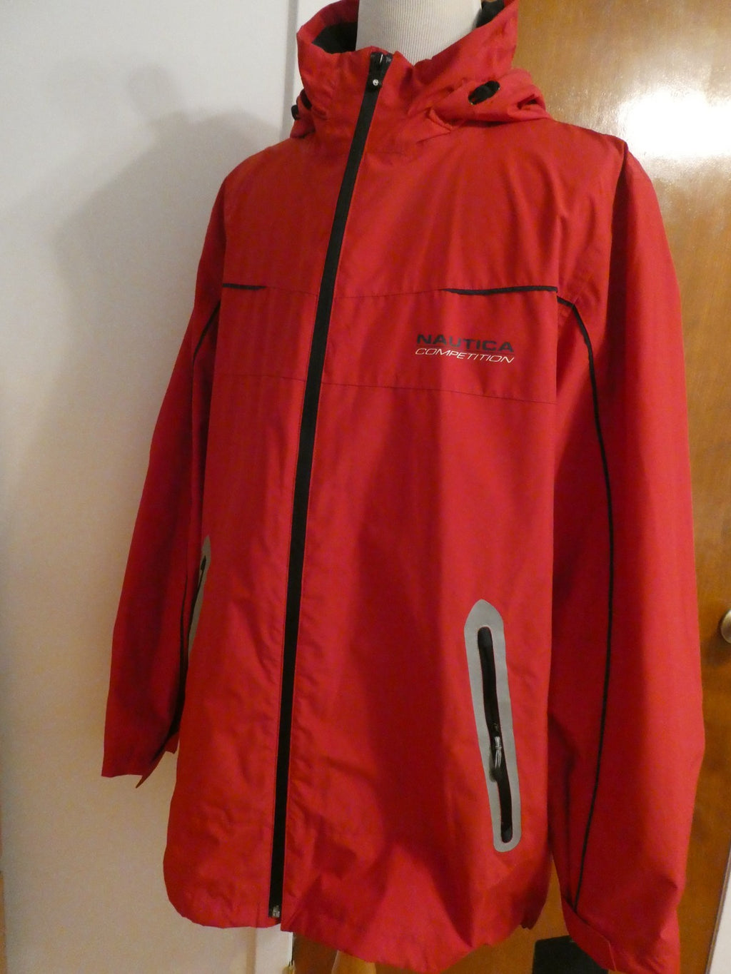 Nautica Competition men’s red water-resistant series breathable jacket XXL
