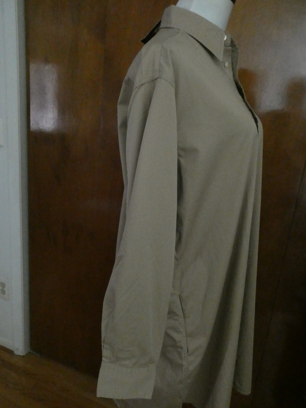 POLO RALPH LAUREN SPORT Women Soft Cotton Ten Long Sleeve Shirt Dress Size 10  