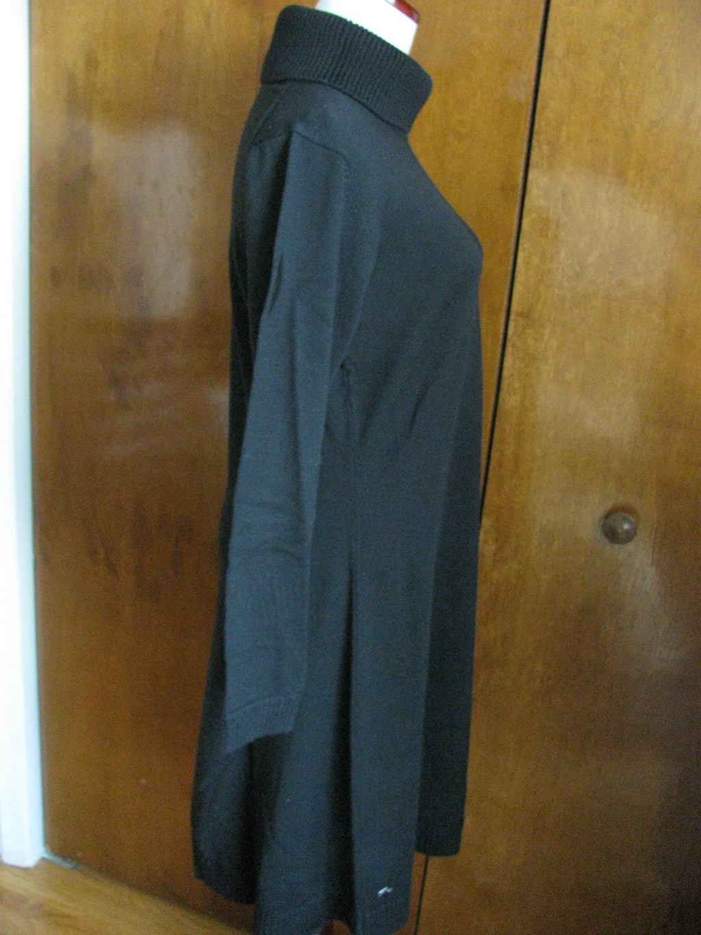 Lacoste women's black turtleneck dress 