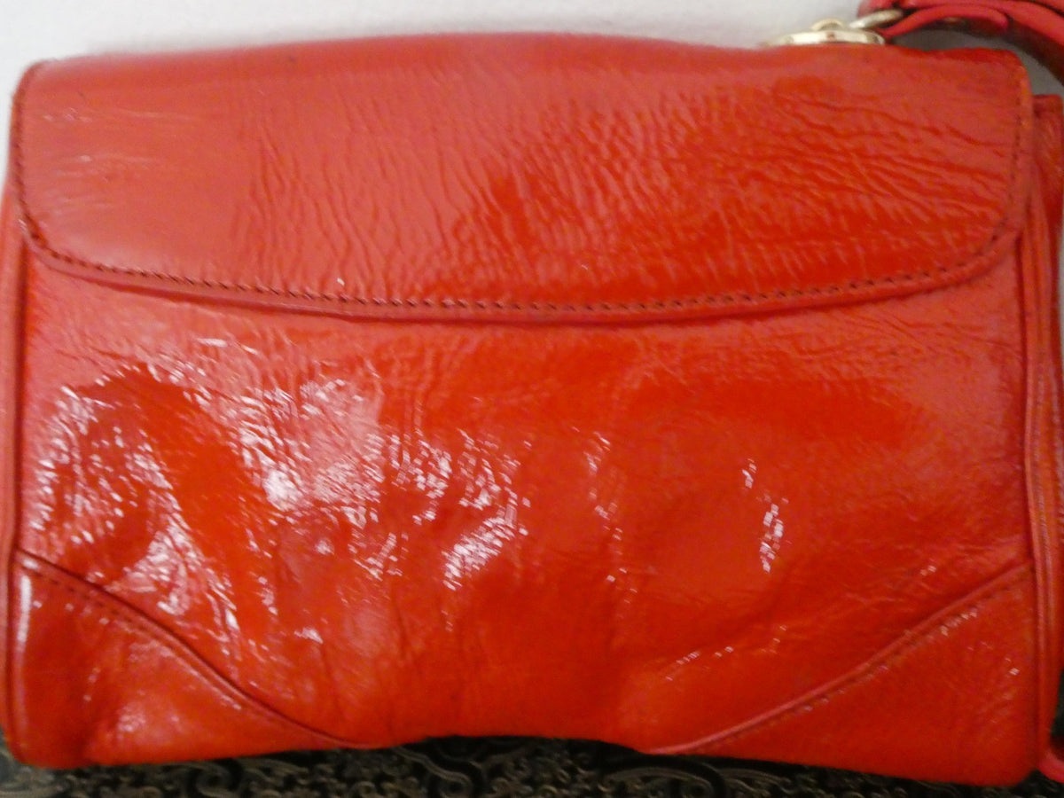 Vintage Kate Spade Women’s Patent Leather Wristlet Red Small Wallet